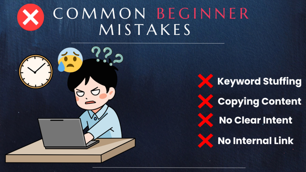 common beginner mistakes