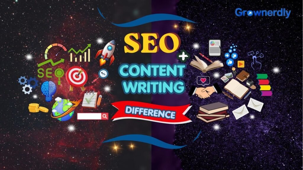 SEO and content writing difference